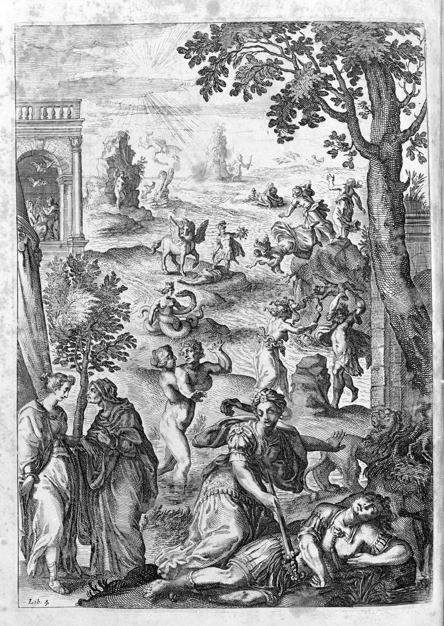 Ovidius (Ovidius) - illustration till bok 15 - (P. Ovidius