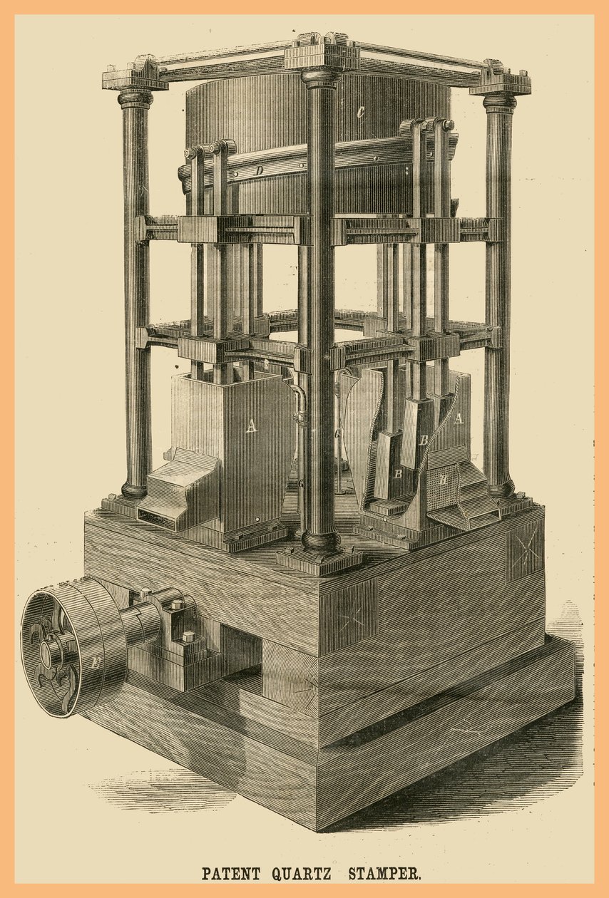 Patent Quartz Stamper av Unknown Artist