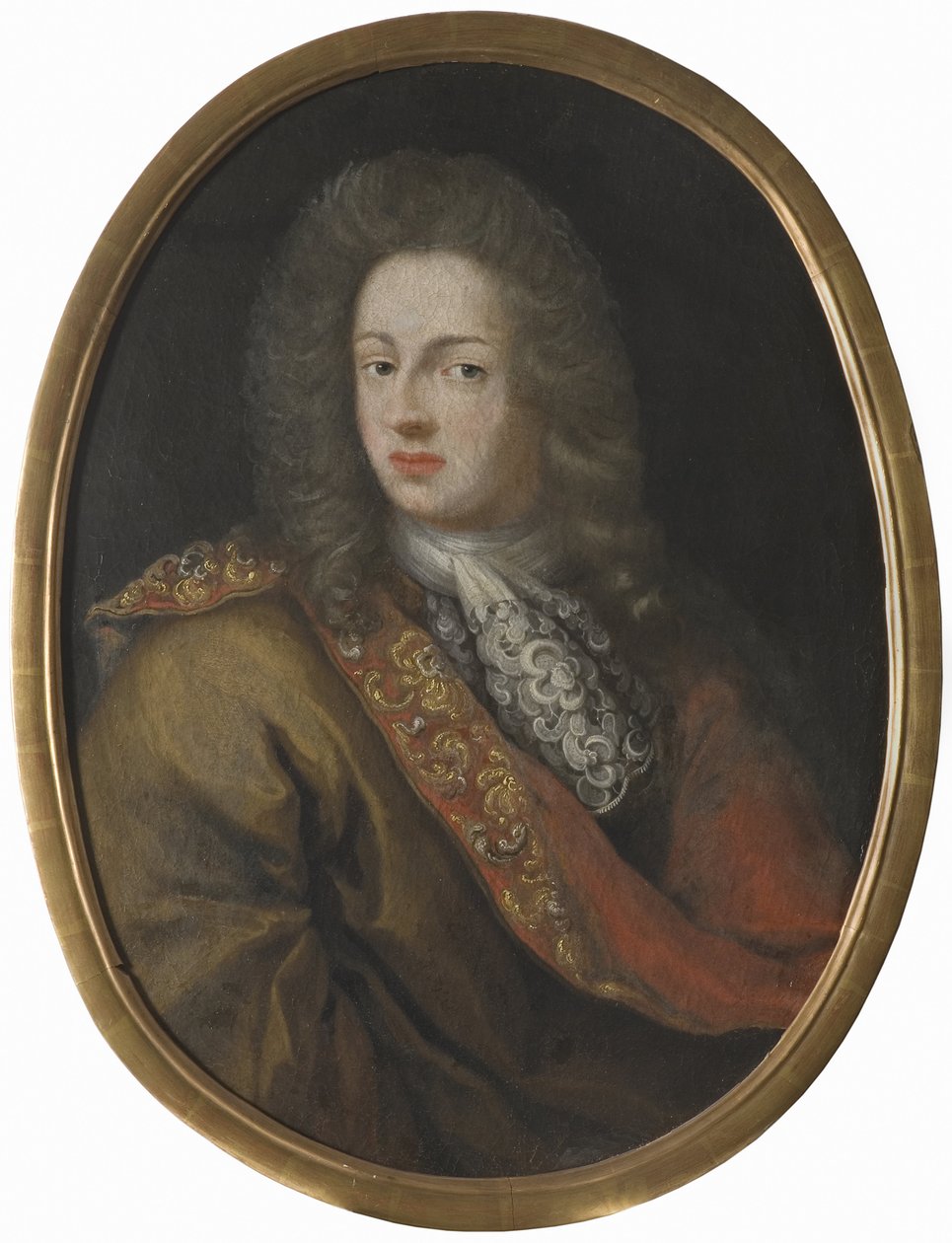 Philippe Christophe Comte de Kœnigsmark, kavalleriofficer vid hovet i Hannover - Porträtt av greve Philipp Christoph von Koenigsmarck (1665-1694), Anonym . Olja på duk, Sista kvarten av 1600-talet. Storlek: 79x59 cm. Nationalmuseum Stockholm av Unknown artist