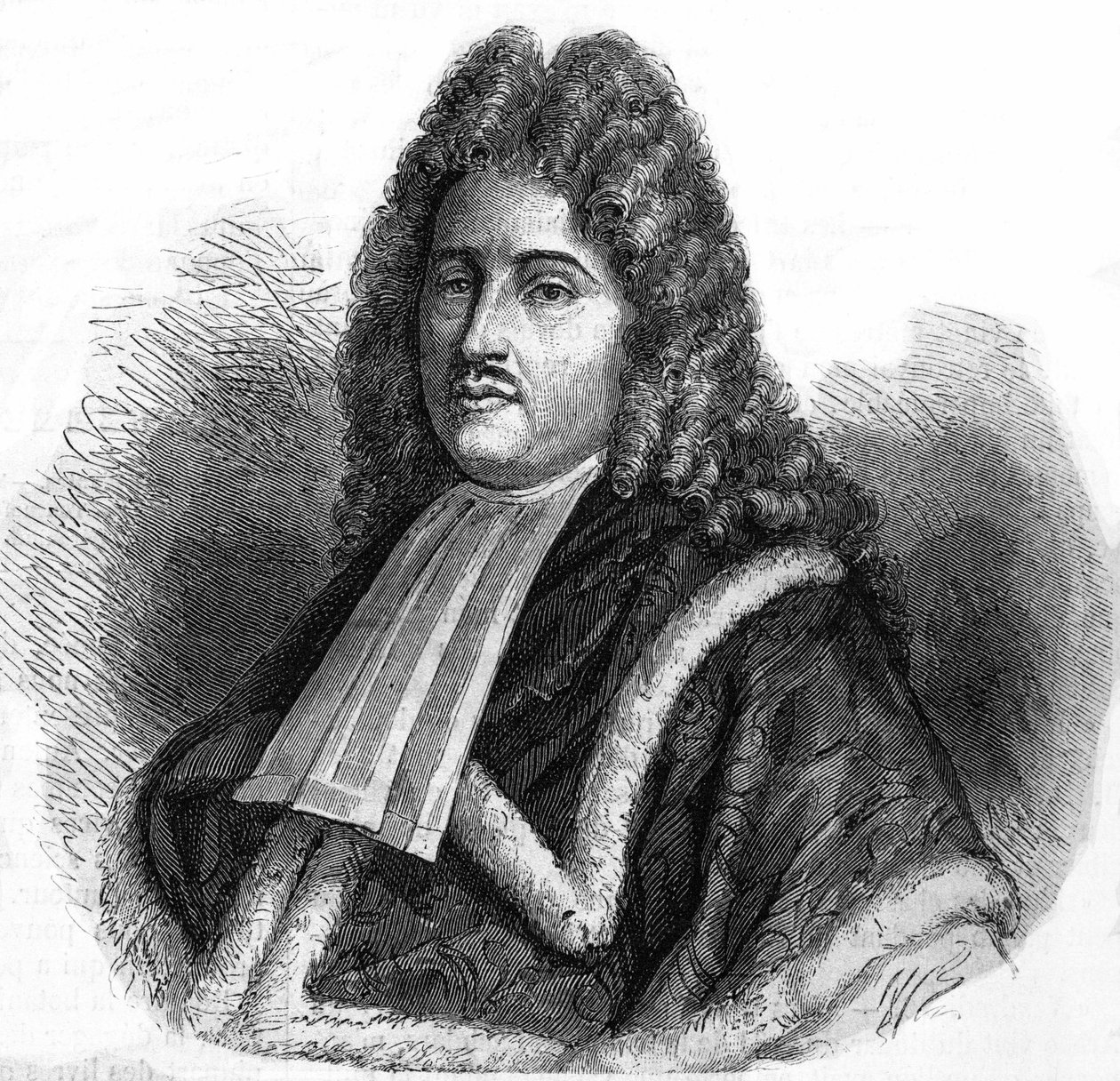Pierre Magnol, fransk läkare och botaniker 1638-1715 av Unknown artist