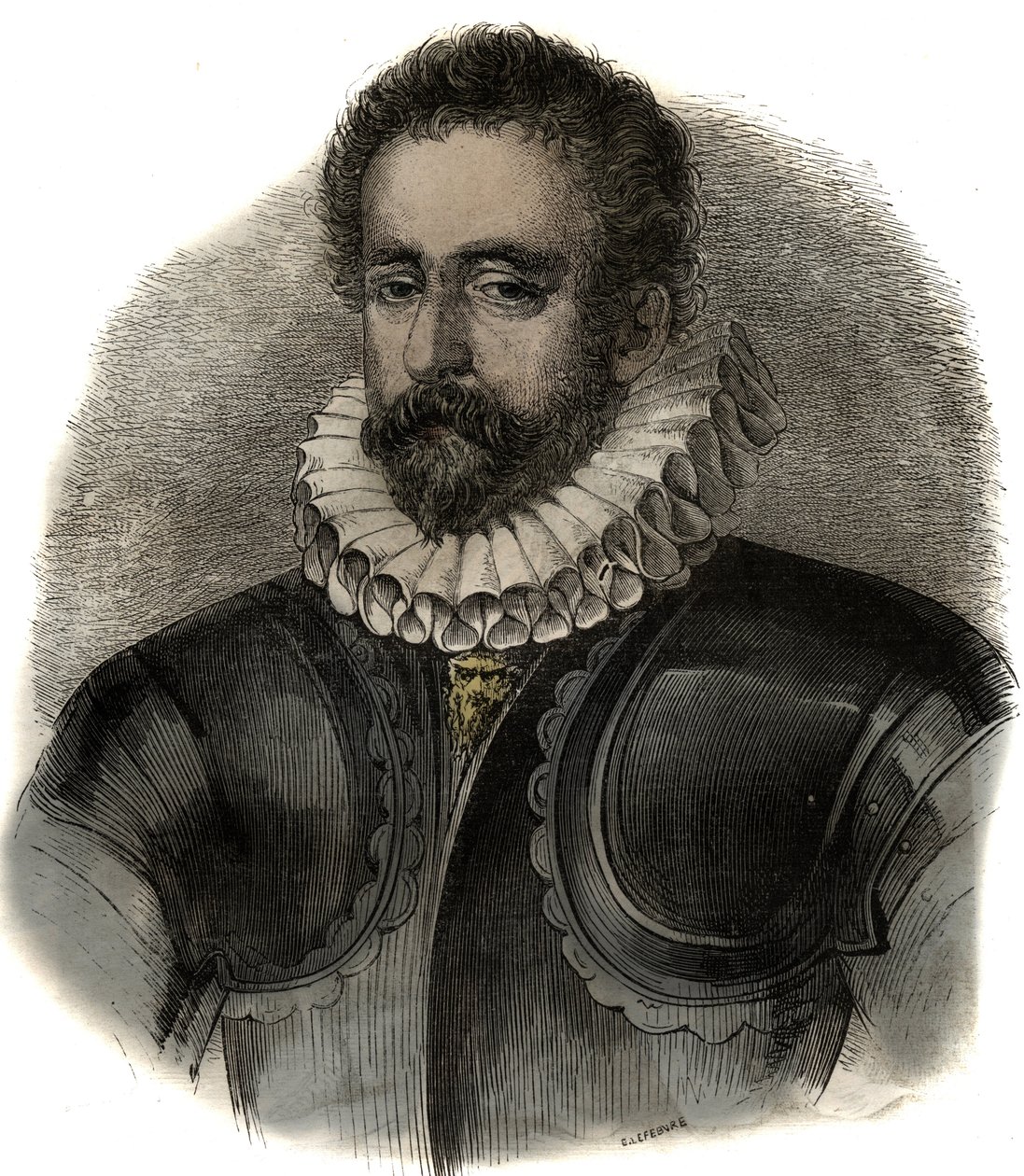 Pierre Strozzi (1510-1588) - Piero Strozzi - italiensk militärledare. av Unknown artist