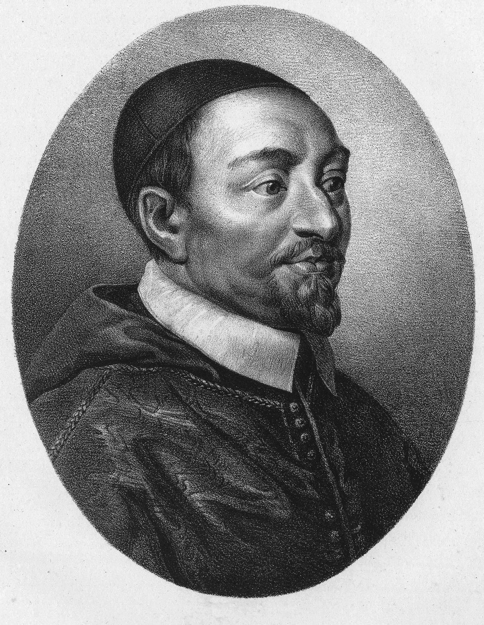 Pierre de Bérulle (1575-1629), fransk kardinal och andlig författare. av Unknown artist