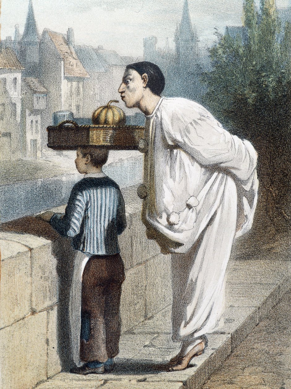 Pjerrot luktar en frukt - a.n.d., sent 1800-tal av Unknown artist