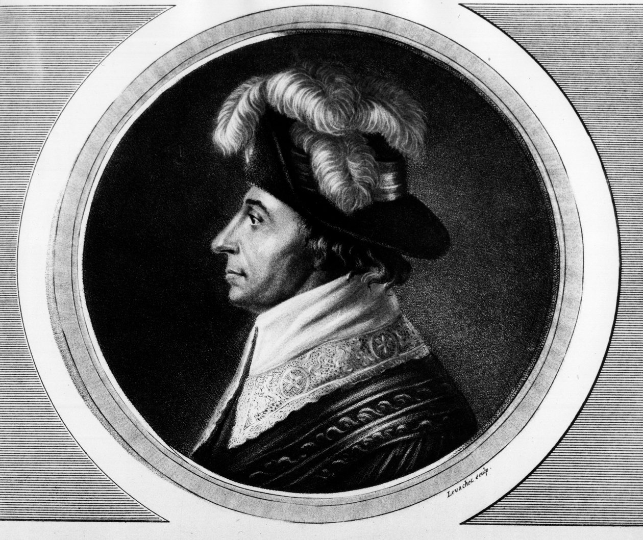 Porträtt av Abbe Emmanuel Joseph Sieyes (1748-1836), fransk politiker. Gravyr i "" Komplett samling av historiska målningar från den franska revolutionen, i tre volymer.""" 1804. av Unknown artist