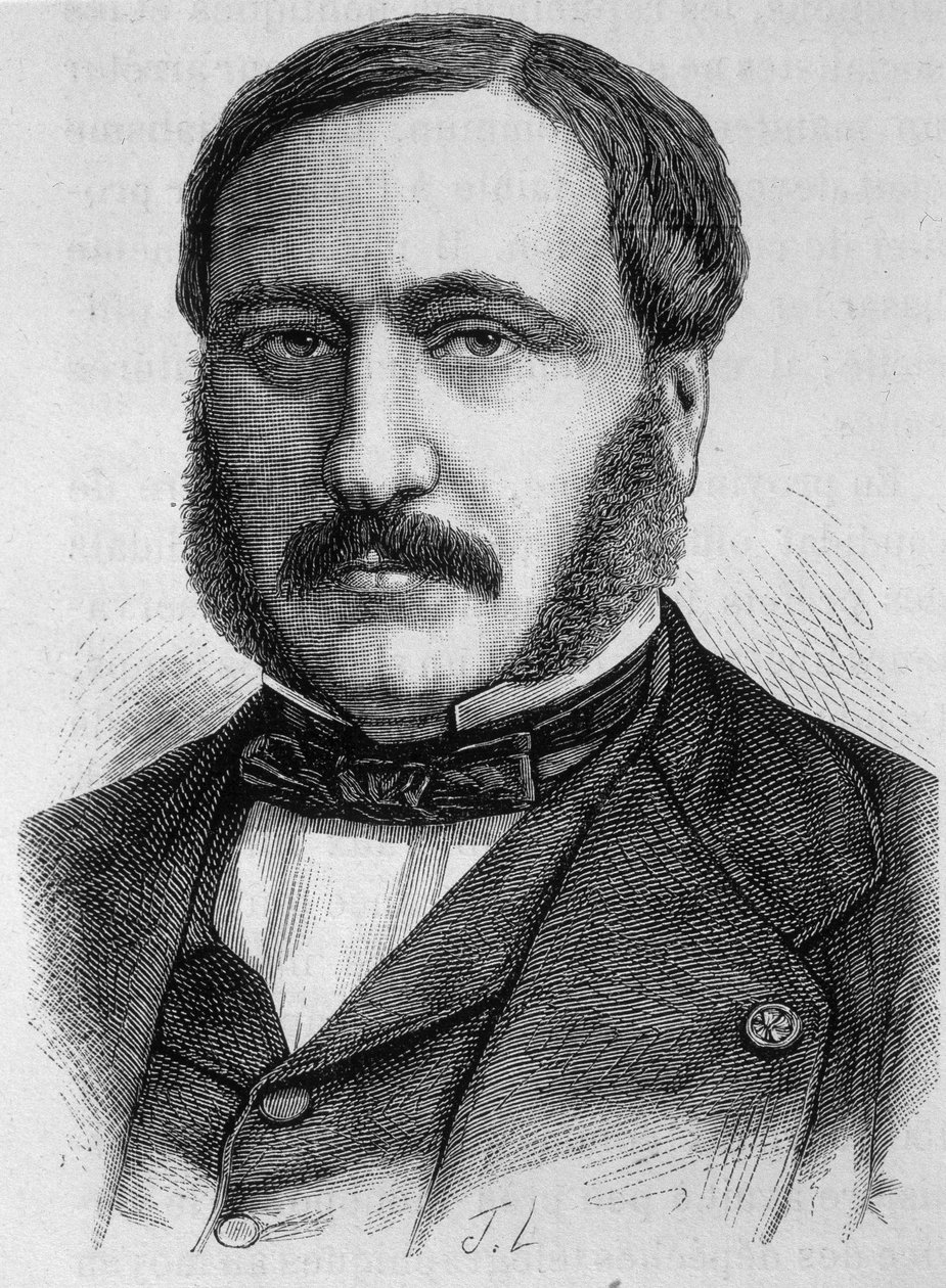 Porträtt av Adolphe Forcade de la Roquette (1820-1874). av Unknown artist
