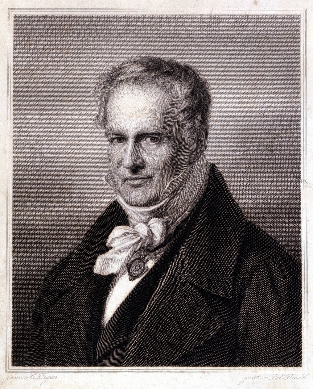 Porträtt av Alexander Von Humboldt (Alexander av Humboldt av Unknown artist