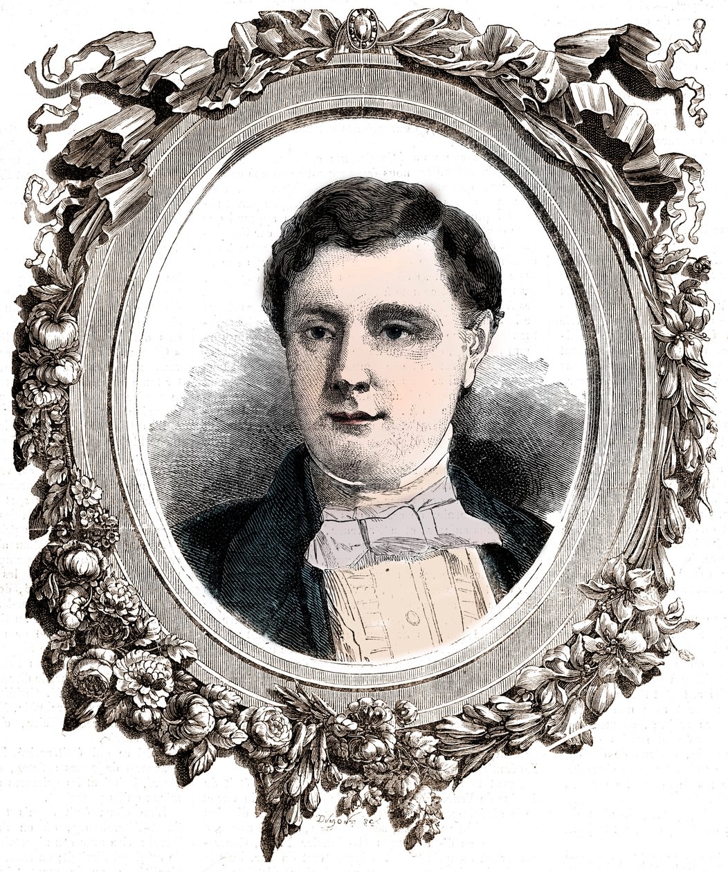 Porträtt av Alexandre Joseph Colonna-Walewski (1810-1868), naturligt barn till Napoleon och Maria Walewska, utrikesminister i Frankrike - Alexandre Joseph Colonna (1810-1868), greve Walewski, son till Napoleon I och Marie Walewska, fransk politiker . av Unknown artist
