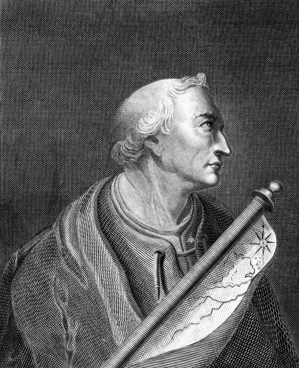 Porträtt av Amerigo Vespucci (1454-1512) italiensk sjöfarare av Unknown artist