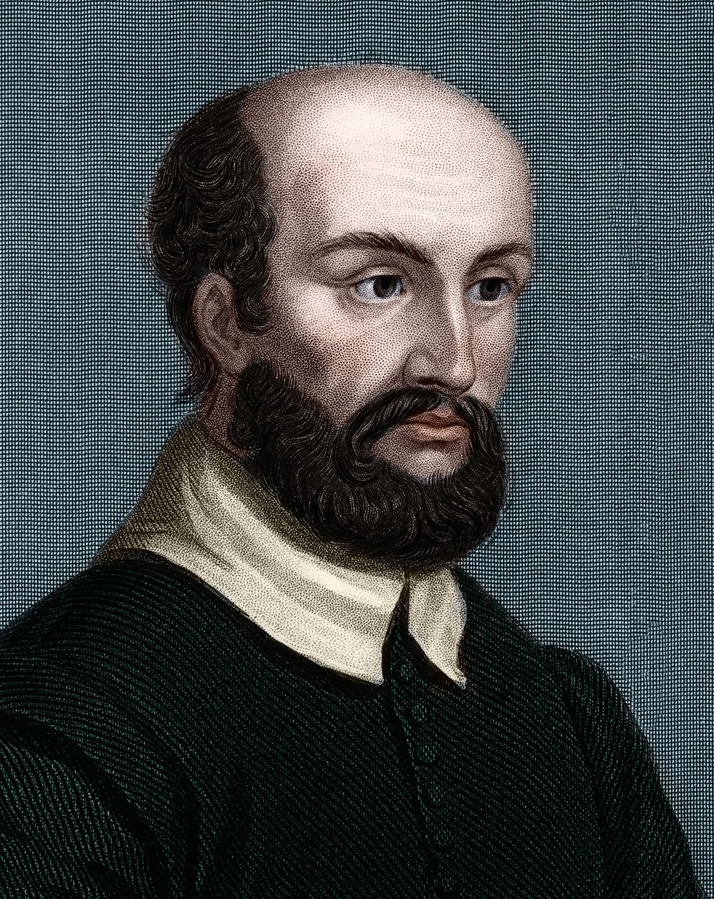 Porträtt av Andrea Palladio (1508-1580), italiensk arkitekt. av Unknown artist