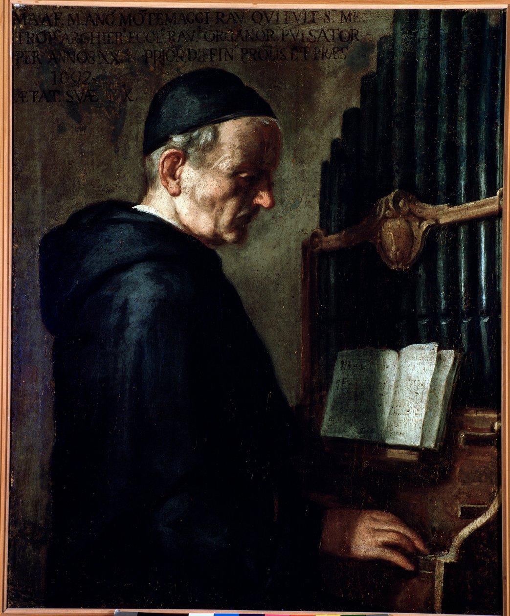Porträtt av Anji Montemaggy (akne) (målning av Unknown artist