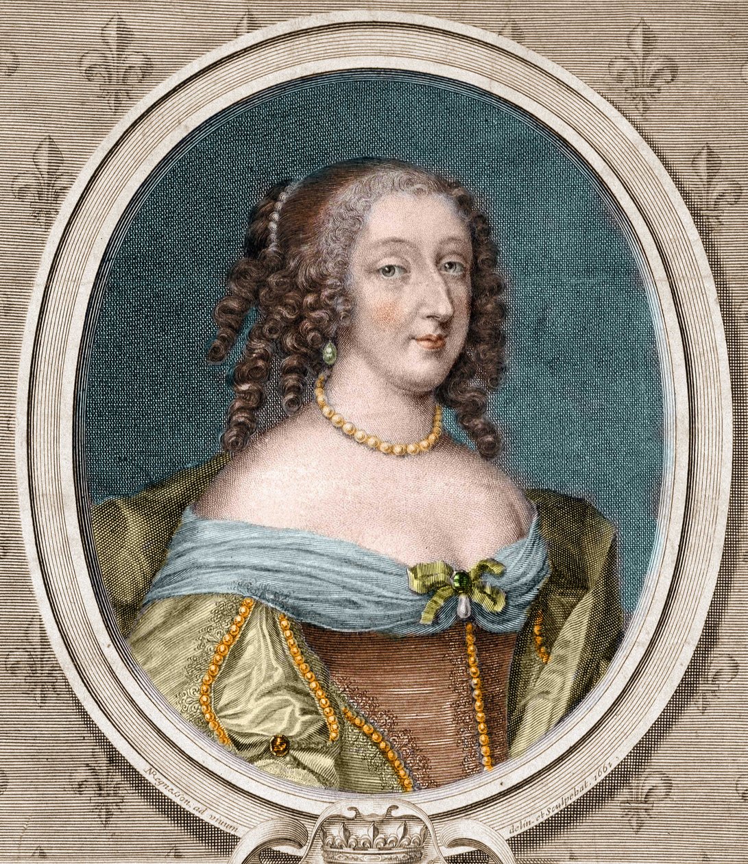 Porträtt av Anne Marie Louise d