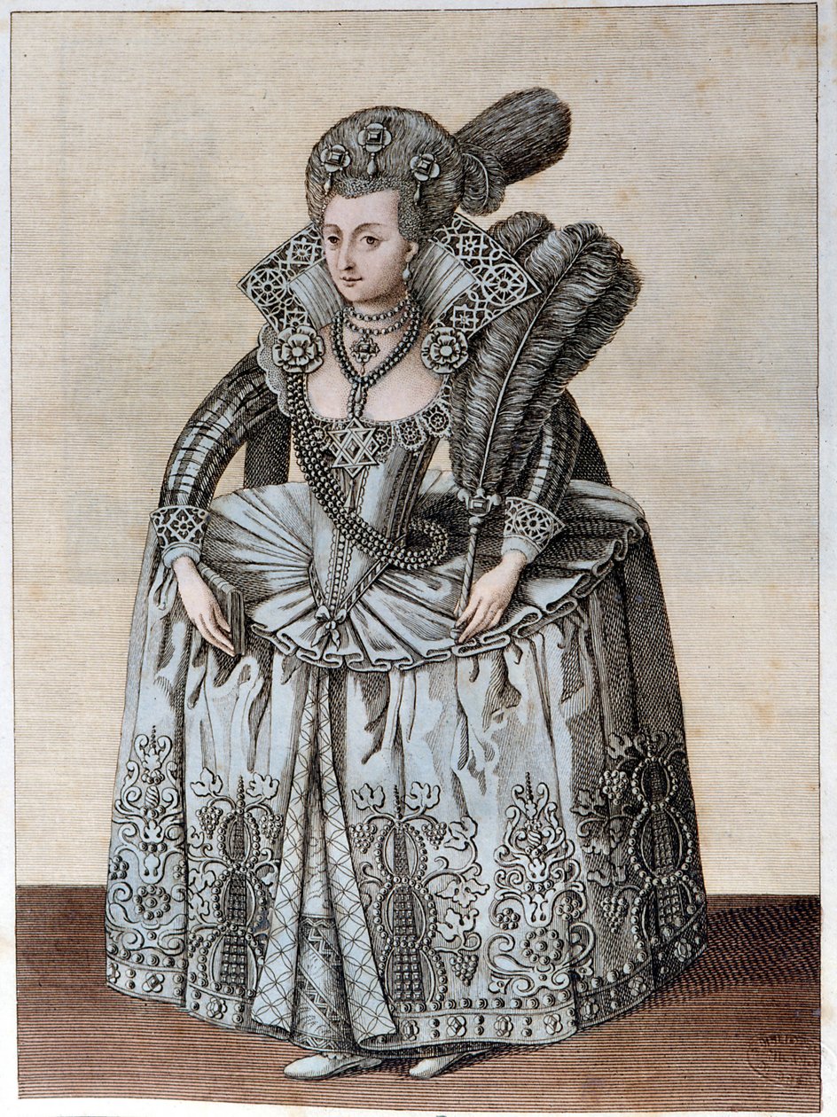 Porträtt av Anne av Danmark, drottning av England (Köpenhamn av Unknown artist