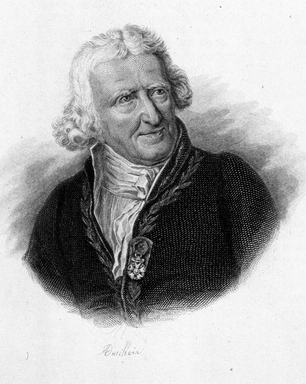 Porträtt av Antoine Augustin Parmentier - i "" Porträtt av användbara män"" av Unknown artist