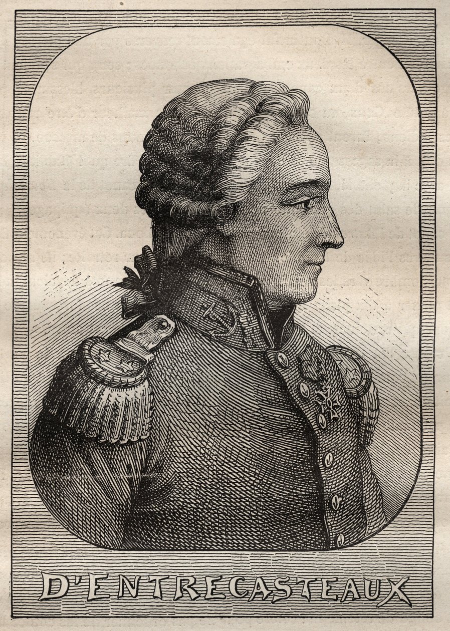 Porträtt av Antoine Bruny (Bruni) d