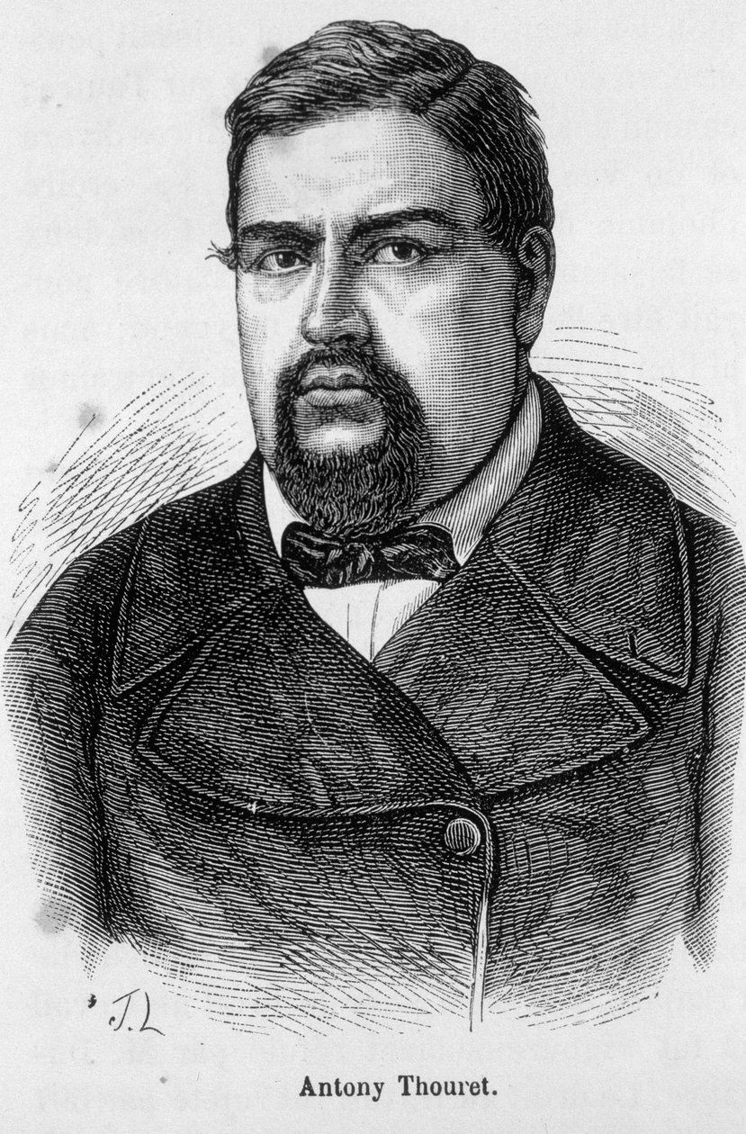 Porträtt av Antony Thouret av Unknown artist