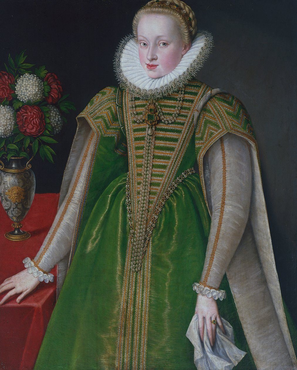 Porträtt av ärkehertiginnan Maria Christina av Österrike (Graz av Unknown artist