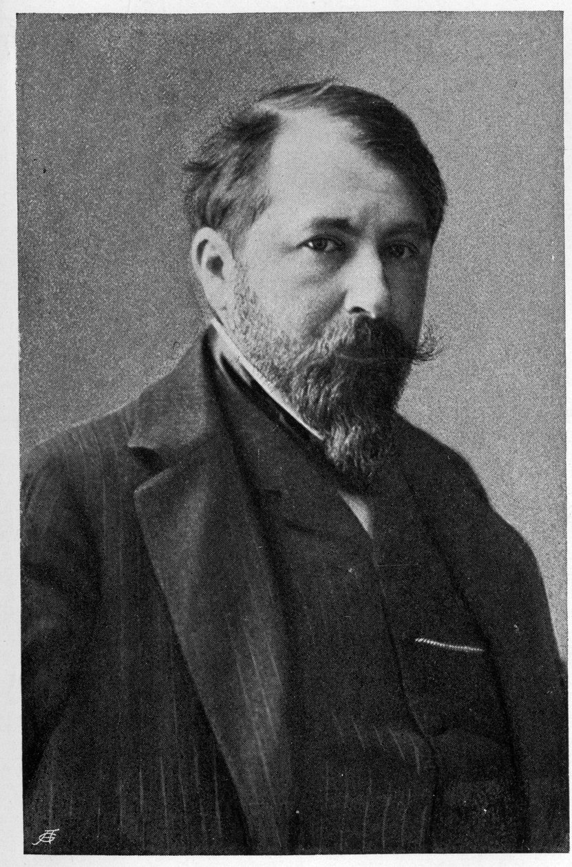 Porträtt av Arthur Schnitzler (1862 -1931), österrikisk judisk författare och läkare. av Unknown artist
