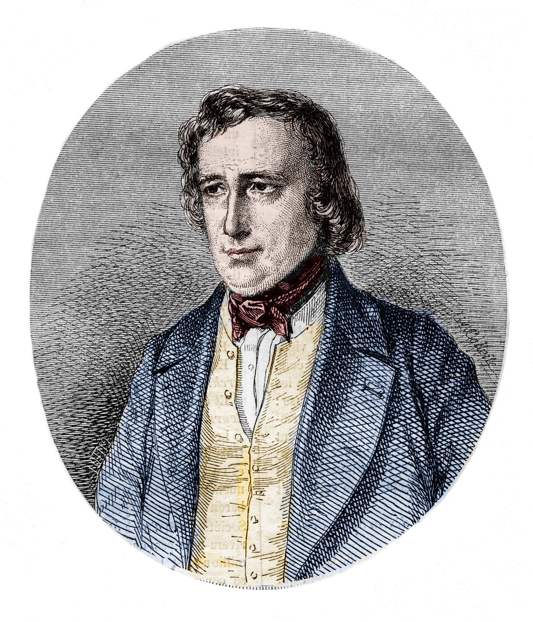 Porträtt av Baron Taylor (Isidore Justin Severin Taylor, dit) (1789-1879), fransk dramatiker och filantrop. av Unknown artist