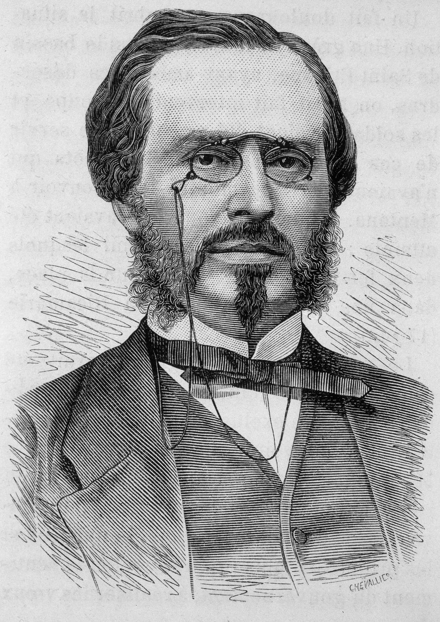 Porträtt av baron de Mackau, fransk amiral av irländskt ursprung (1788-1855). av Unknown artist
