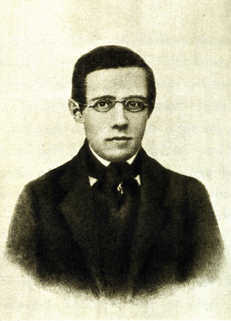 Porträtt av Bedrich Smetana (1824-1884), tjeckisk kompositör och pianist av Unknown artist