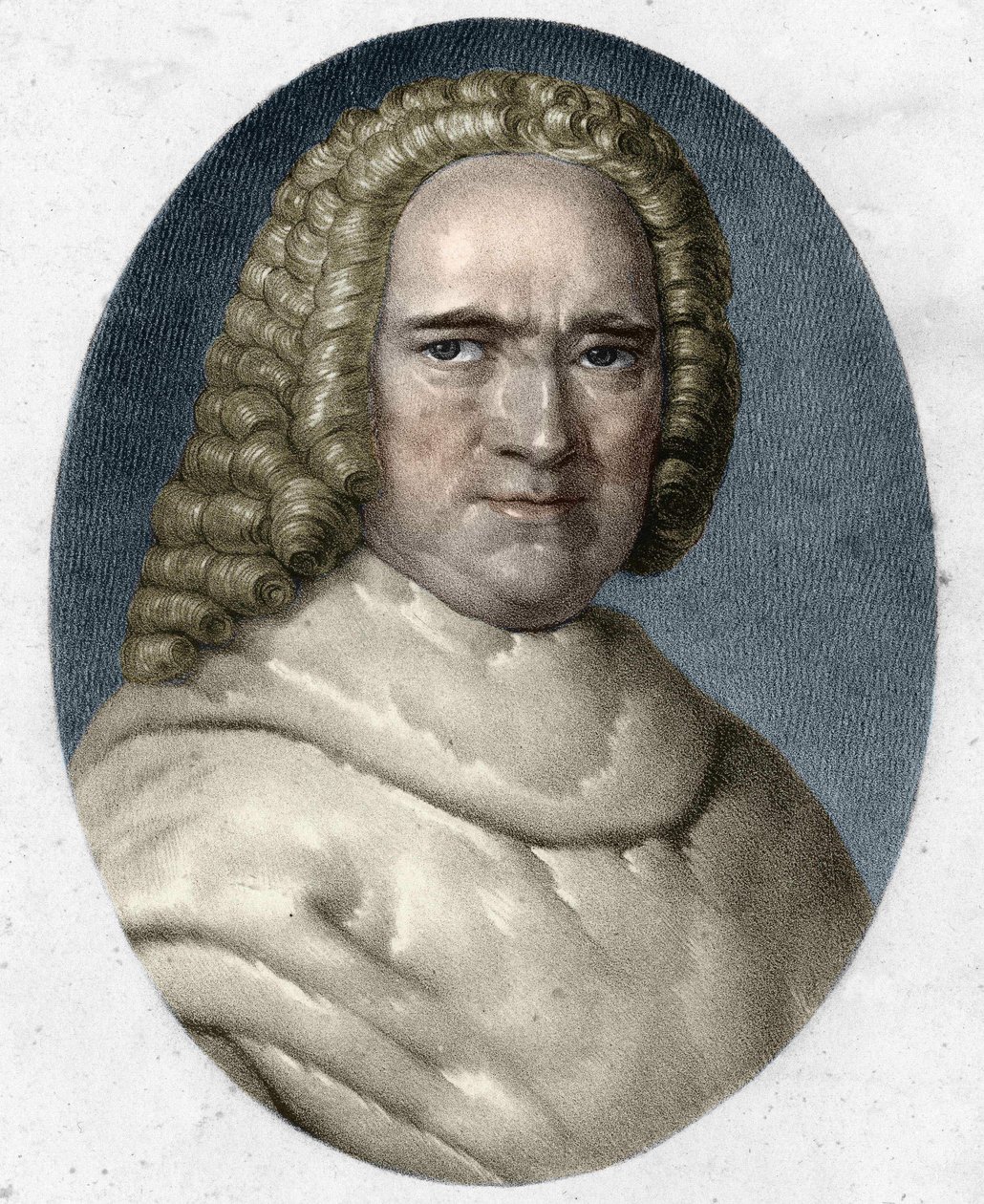 Porträtt av Bernard de Jussieu (1699-1777), fransk botaniker. av Unknown artist