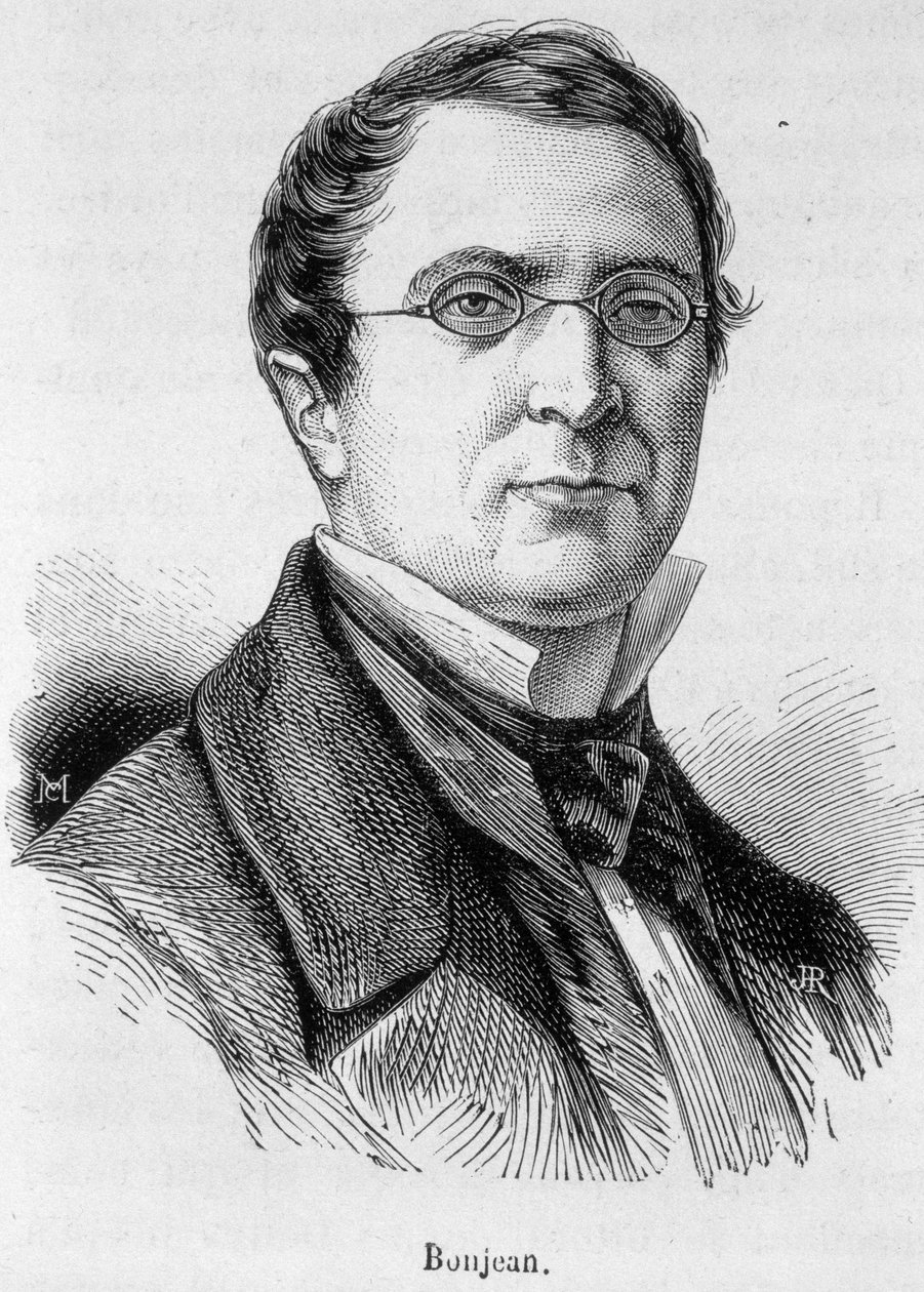 Porträtt av Bonjean av Unknown artist
