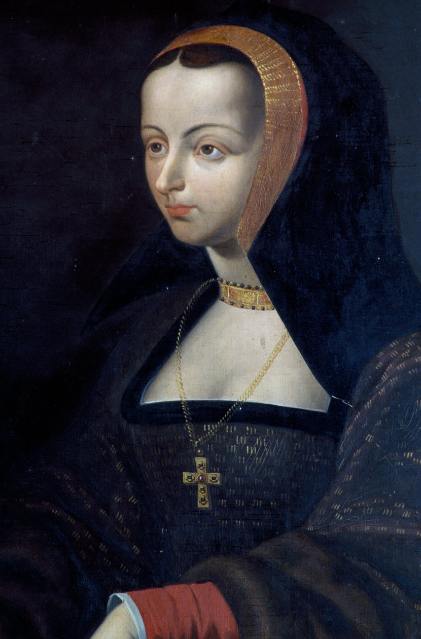 Porträtt av Catherine Borbone av Frankrike (målning) av Unknown artist