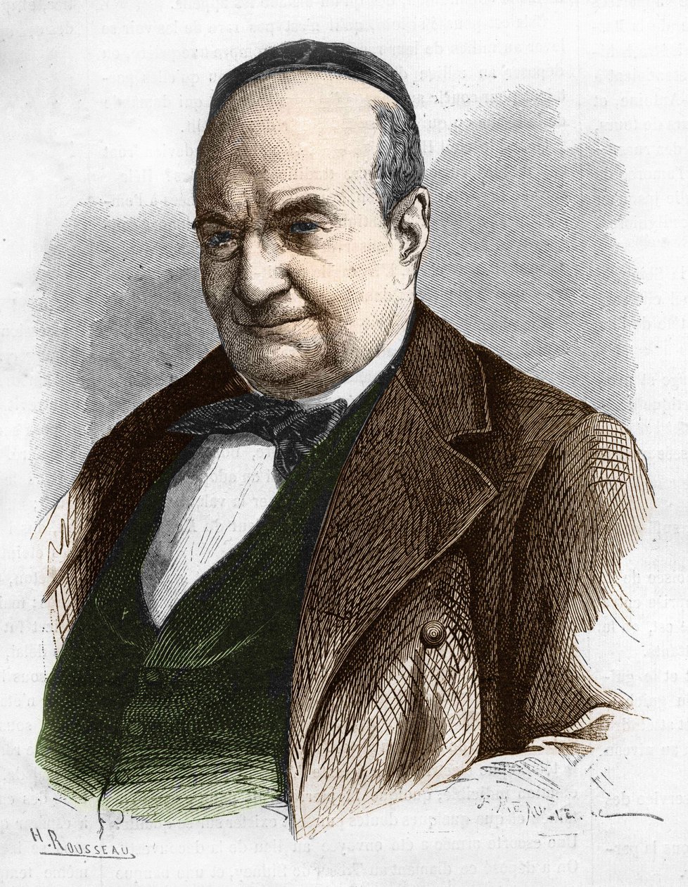 Porträtt av Charles Augustin Sainte Beuve (1804 - 1869) (Sainte-Beuve), författare, journalist och litteraturkritiker. av Unknown artist
