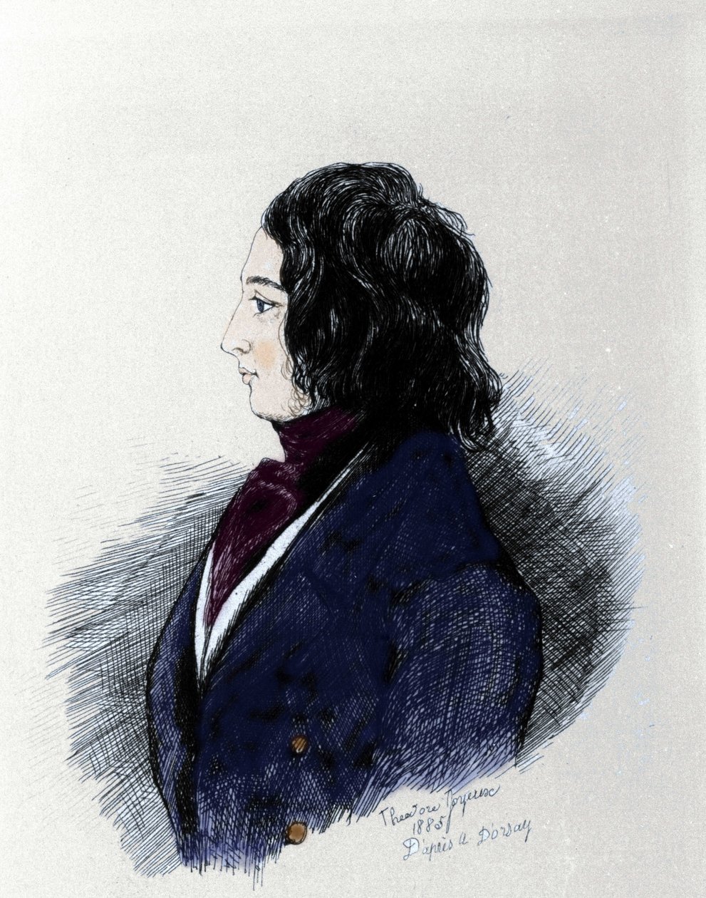 Porträtt av Charles Dickens (1812-1870), engelsk författare. av Unknown artist