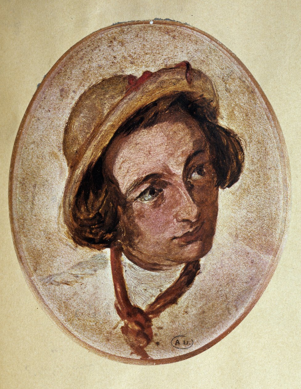 Porträtt av Charles Dickens Young, v.1840 av Unknown artist
