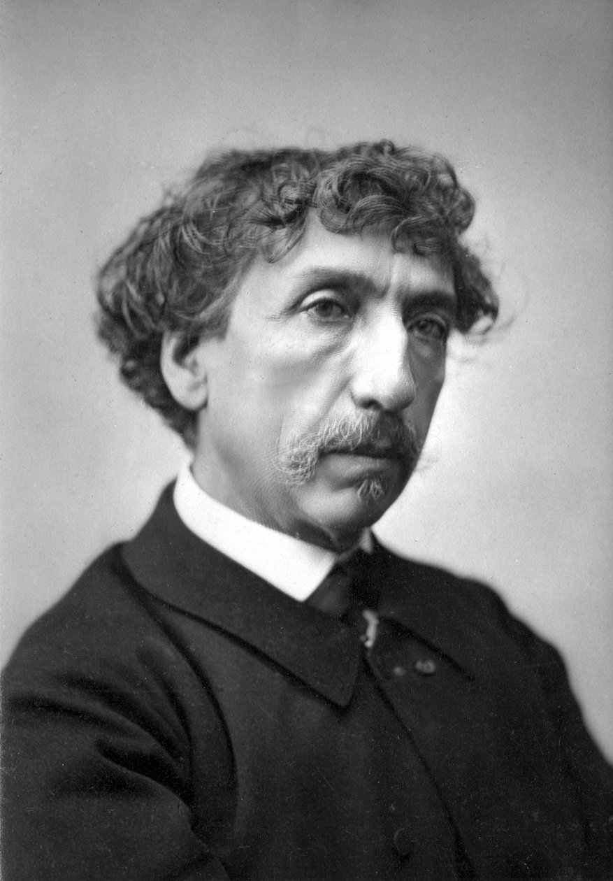 Porträtt av Charles Garnier (1825 - 1898). av Unknown artist
