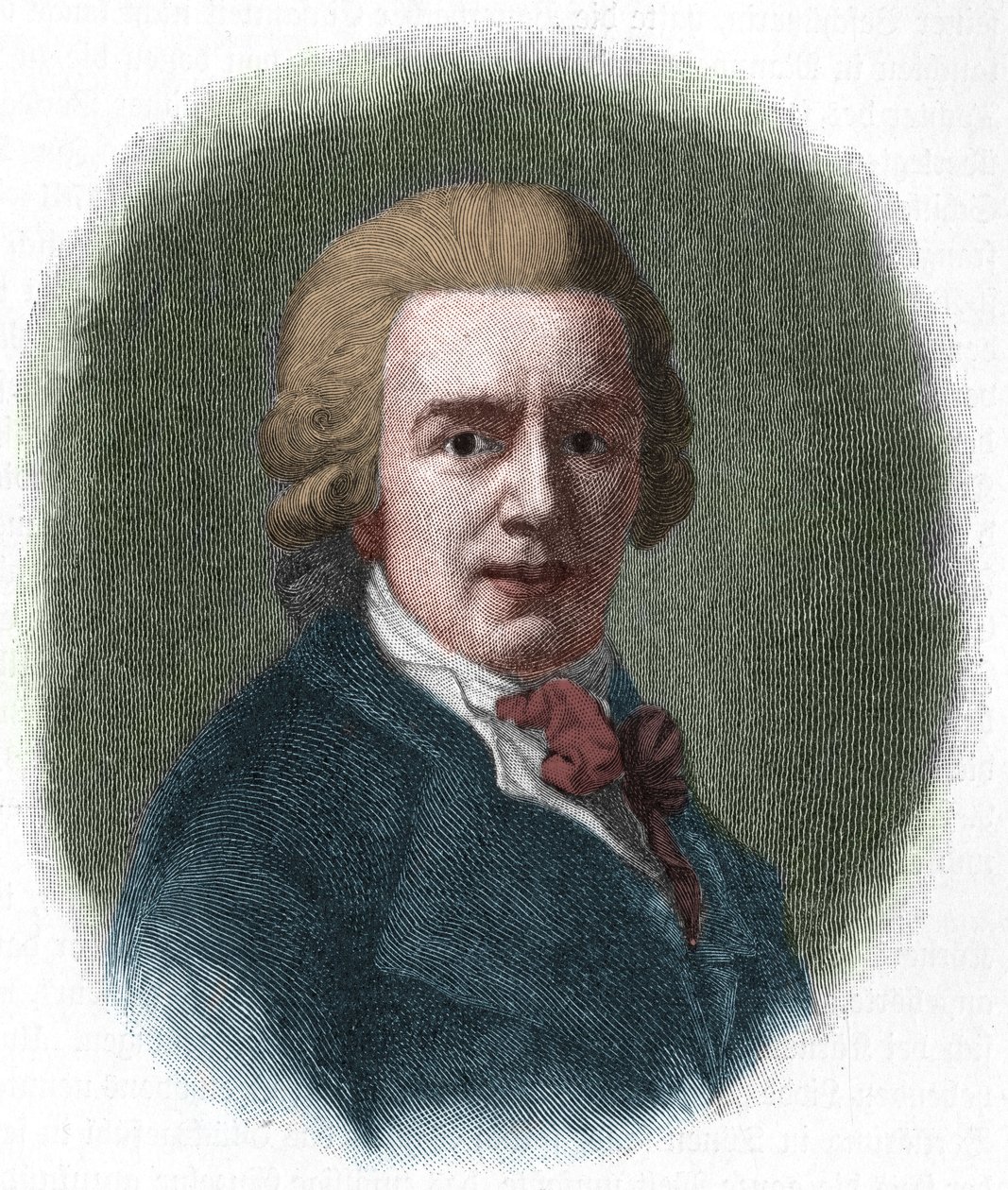 Porträtt av Christian Gottfried Korner (1756-1831) tysk jurist, vän till Friedrich Schiller. av Unknown artist