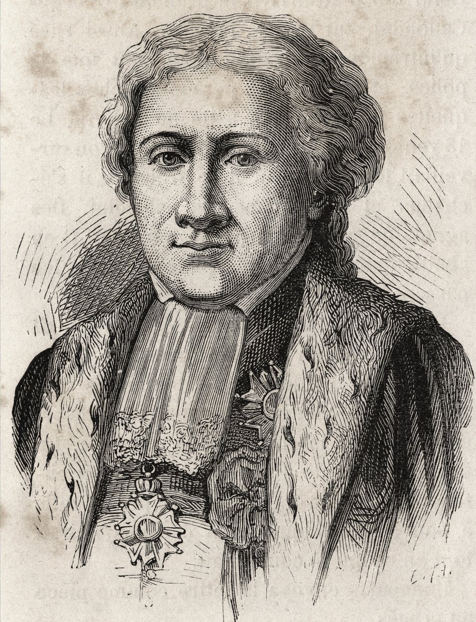 Porträtt av Claude - Ambroise Régnier, hertig av Massa, advokat, stordomare, justitieminister (1746-1814) av Unknown artist