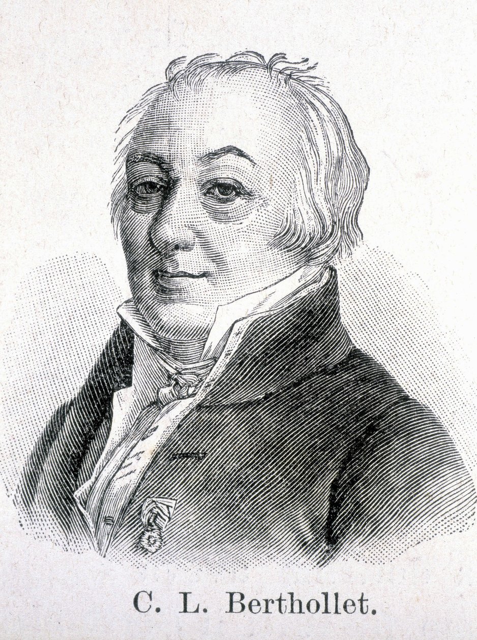 Porträtt av Claude Louis Comte Berthollet (1748 - 1822), fransk kemist. av Unknown artist