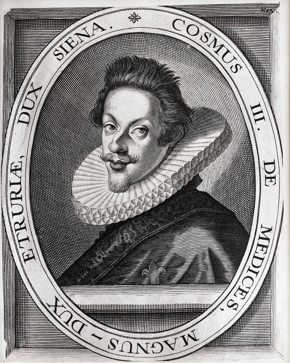 Porträtt av Cosimo II av Medici.Cosimo II av Medicis. (1590-1621). av Unknown artist