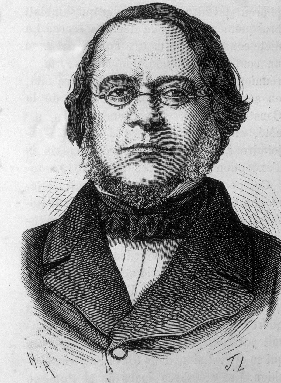 Porträtt av Daniele Manin (1804-1857), italiensk politiker. av Unknown artist