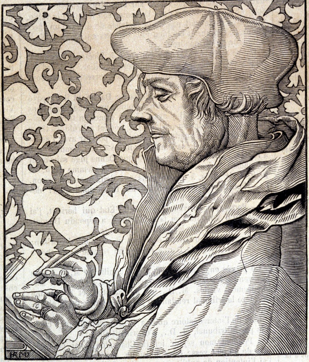 Porträtt av Didier Erasme av Unknown
