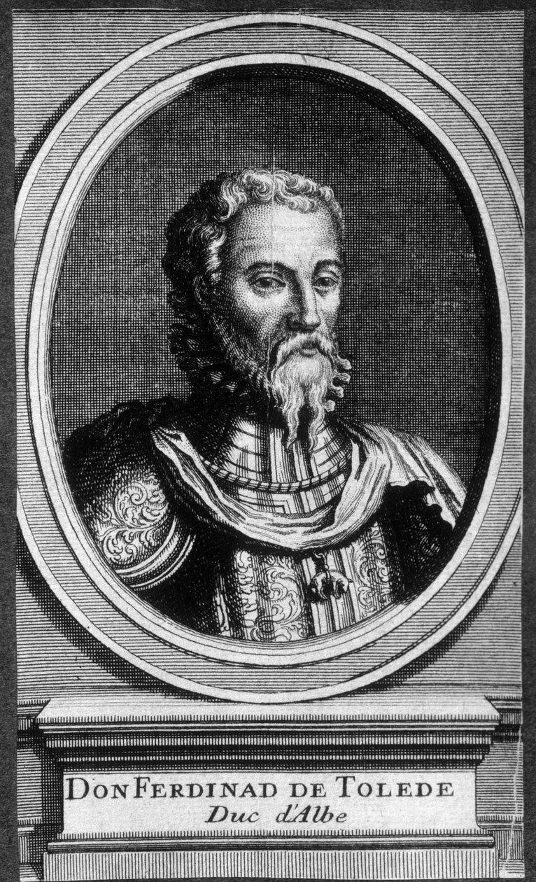 Porträtt av Don Ferdinand av Toledo, hertig av Alba - n.d. av Unknown artist