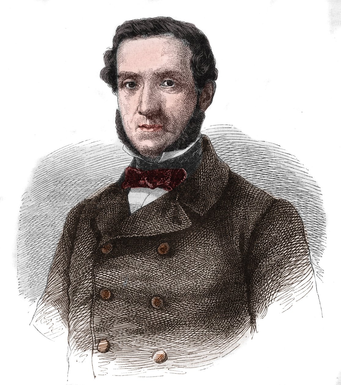 Porträtt av Edouard Drouyn de Lhuys (1805-1881), fransk diplomat och politiker av Unknown artist