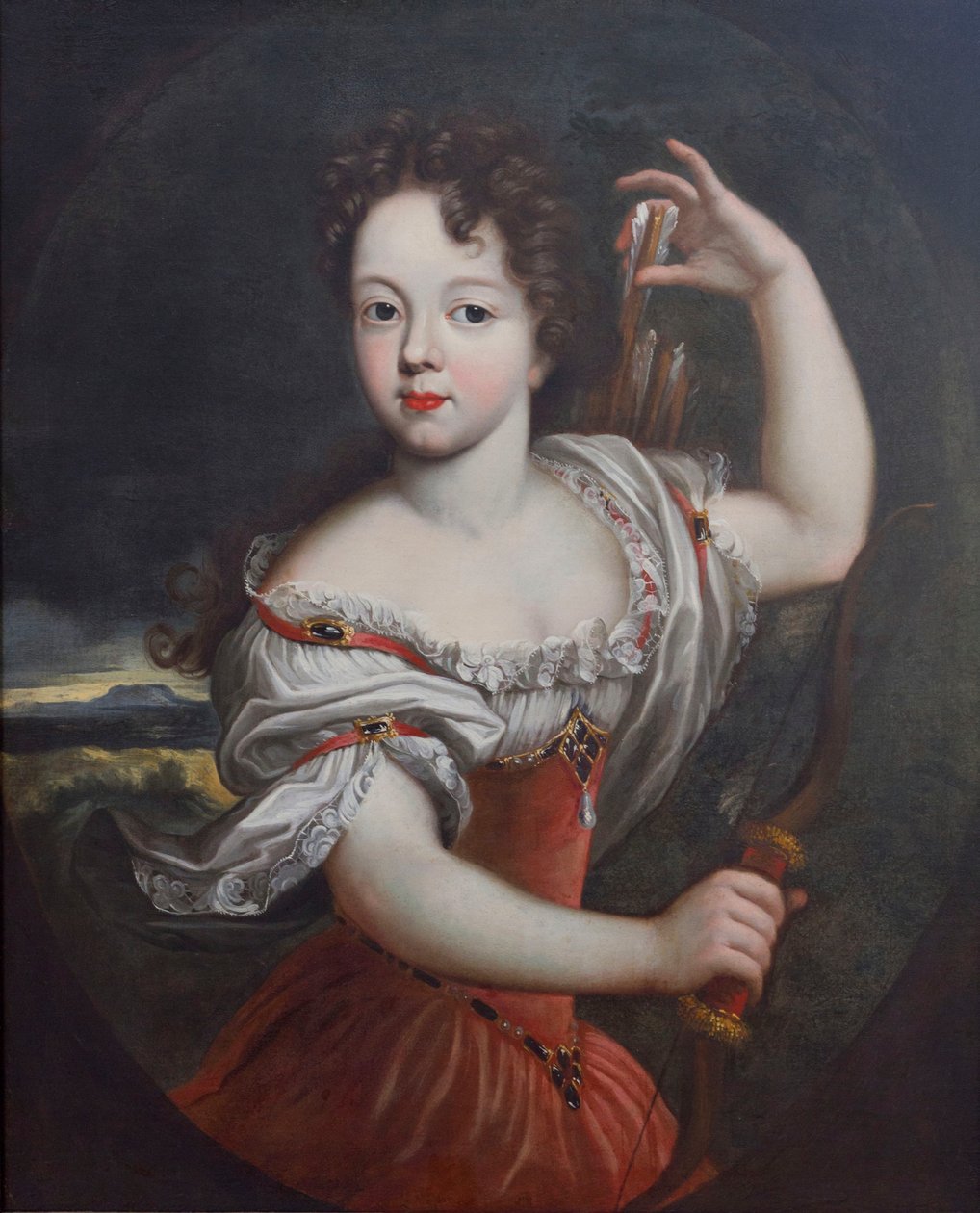Porträtt av Elisabeth Charlotte d