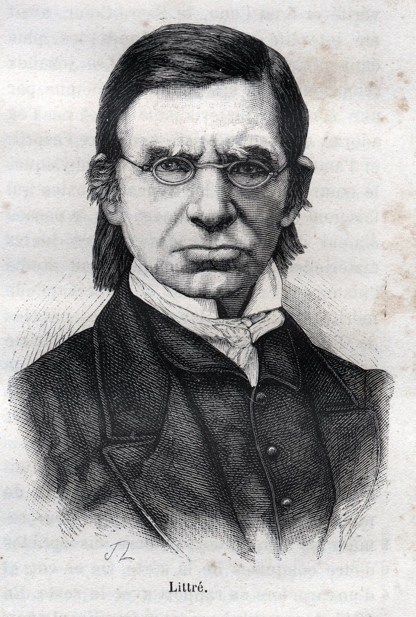 Porträtt av Emile Littré (1801 - 1881) av Unknown artist