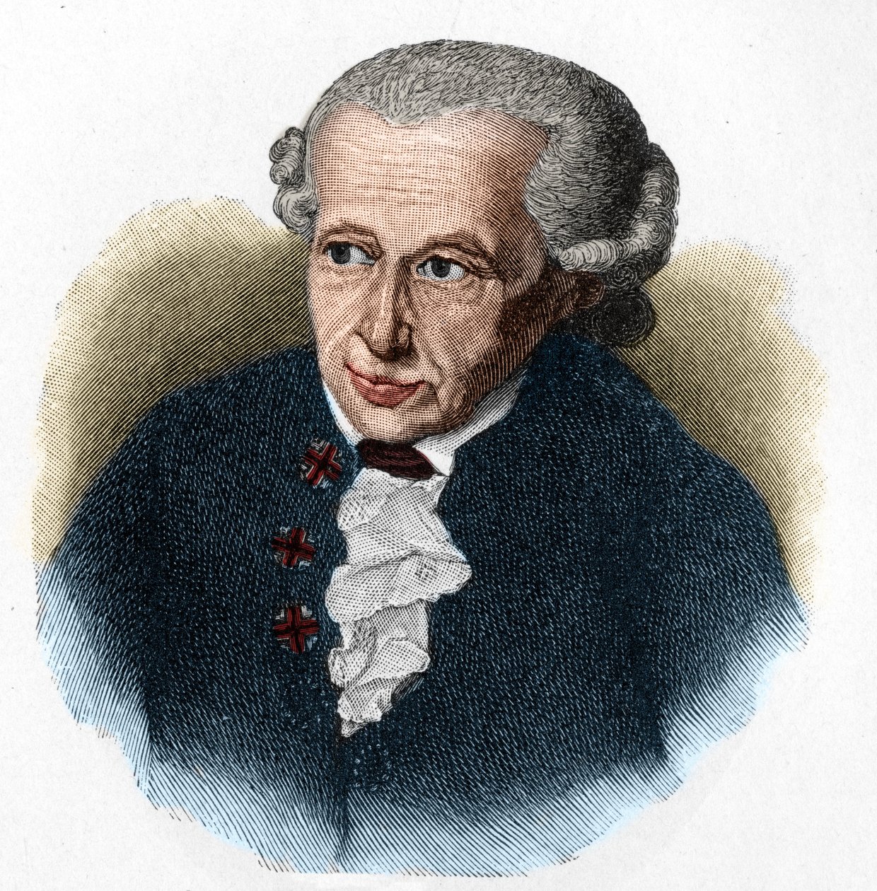 Porträtt av Emmanuel Kant (Immanuel Kant av Unknown artist