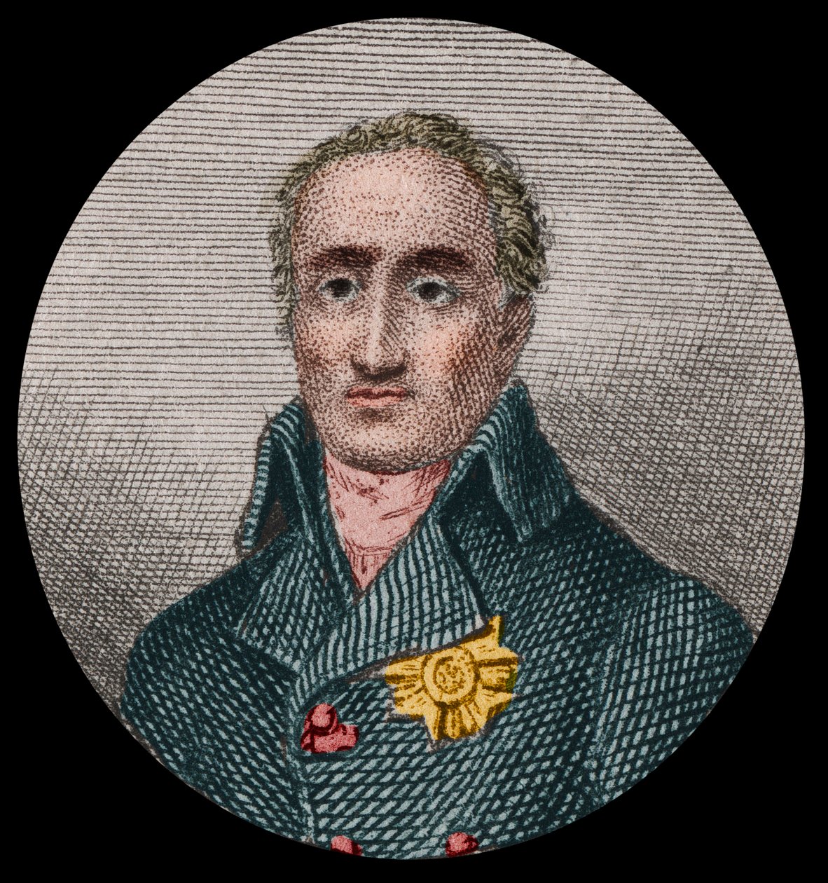 Porträtt av Etienne de La Ville, greve De Lacepede (1756-1825), fransk naturforskare. Anonym gravyr från 1876. av Unknown artist