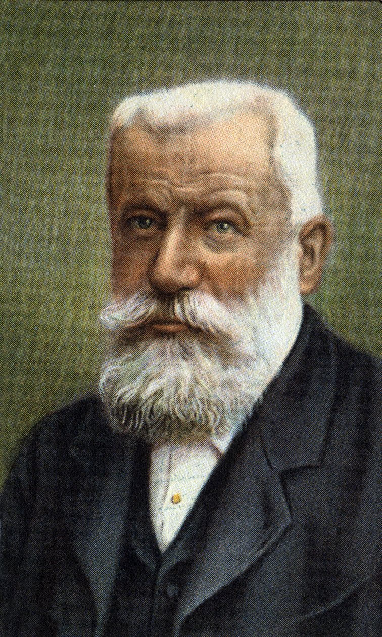 Porträtt av Fernand Forest, fransk uppfinnare. av Unknown Artist
