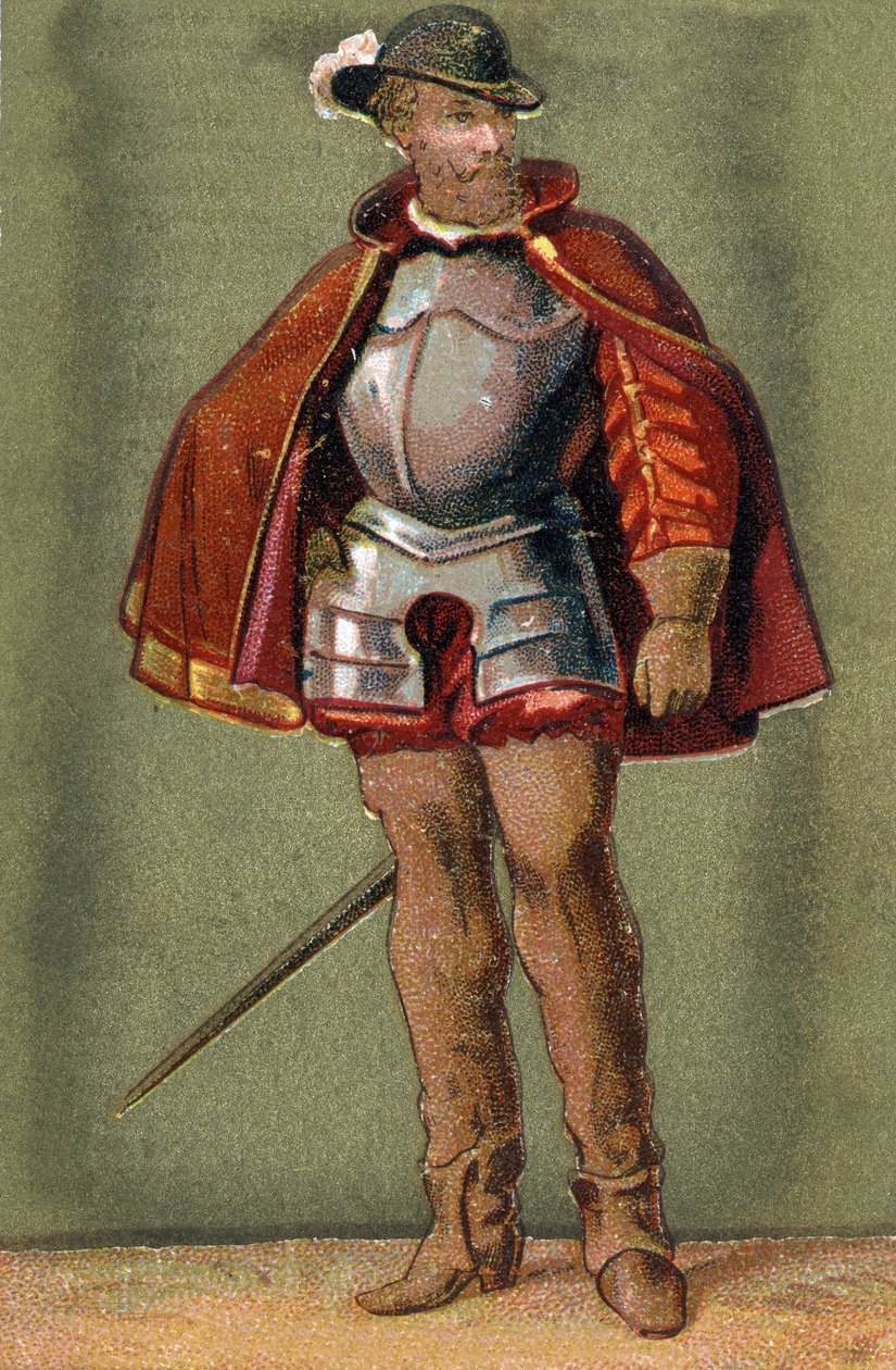 Porträtt av Francois I av Lorraine (1519-1563), hertig av Guise och hertig av Aumale, även av Frankrike. av Unknown artist