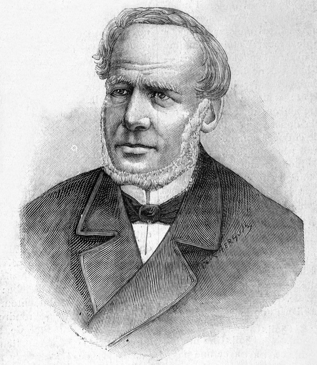 Porträtt av Franz de Champagny (1804 - 1882) - i "" Les Contemporains", n.d. sent 1800-tal. av Unknown artist