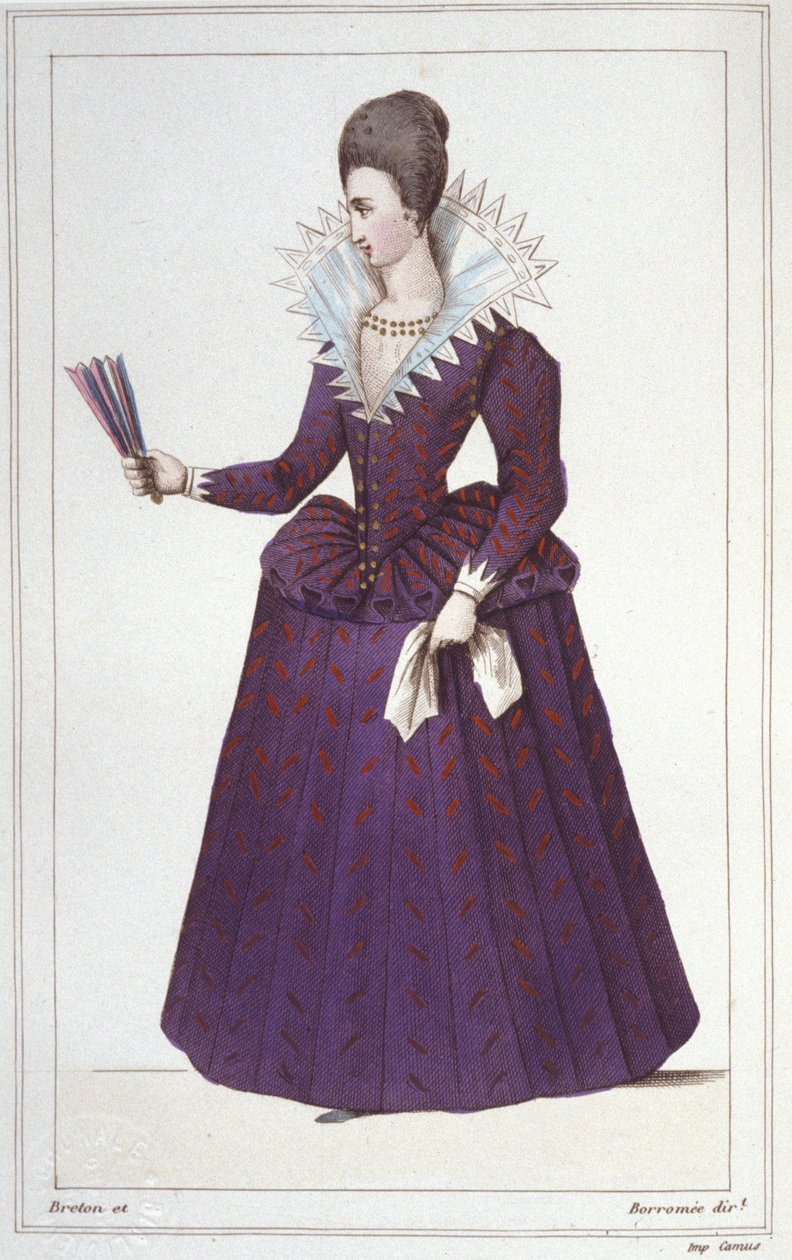 Porträtt av Gabrielle d