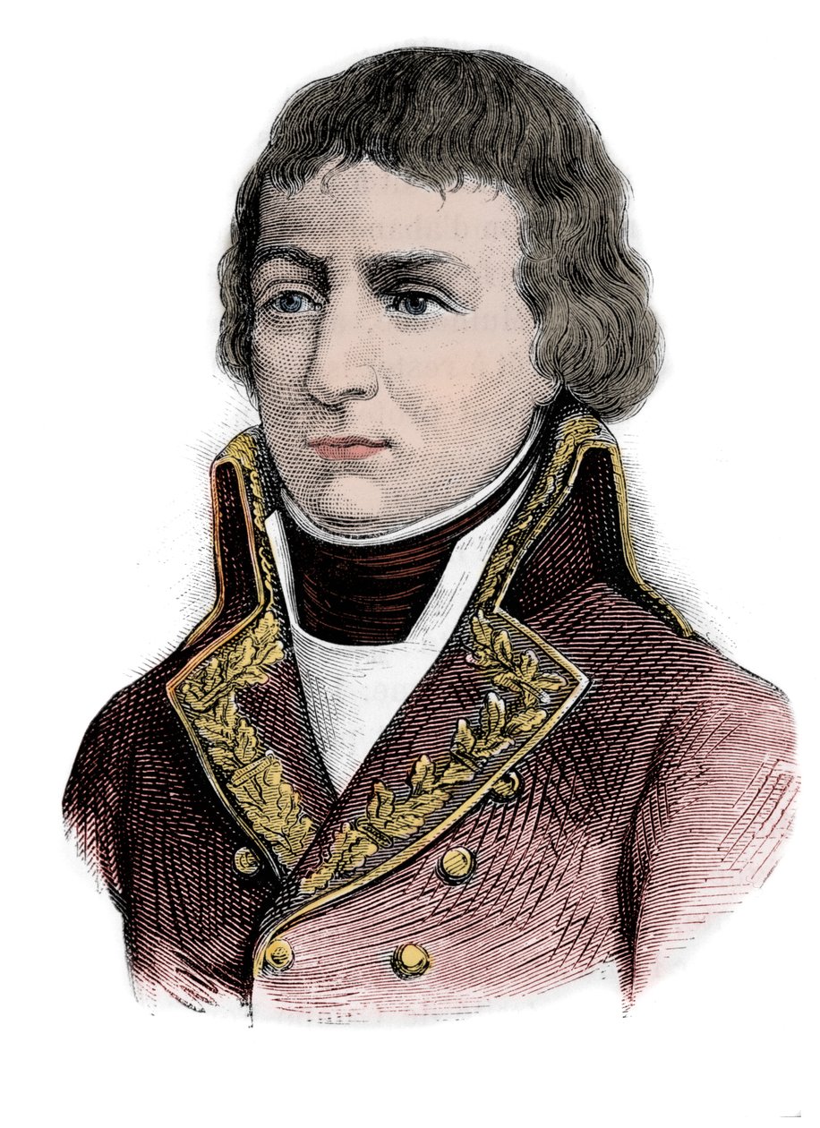 Porträtt av general Leonard Mathurin Duphot 1769-1797 av Unknown artist
