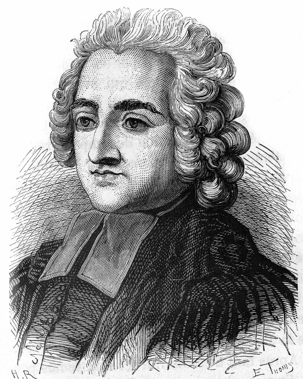 Porträtt av Germain Louis de Chauvelin. fransk politiker. 1685-1762 av Unknown artist