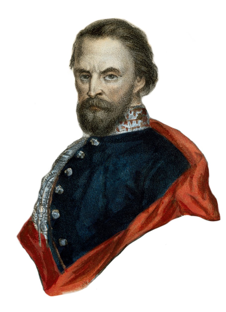 Porträtt av Giuseppe Garibaldi av Unknown artist